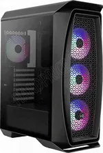 Корпус AeroCool Aero One Frost Black TG (FROST-G-BK-V1)