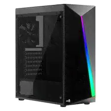 Корпус AeroCool Midi-Tower Shard A-BK-v (без БП, 3xUSB3.0, ) Aerocool Shard A-BK-v