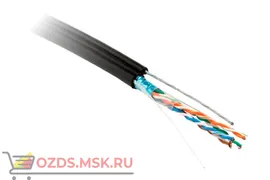 Hyperline FUTP4-C5E-S24-SW-OUT-PE-BK-500: Кабель