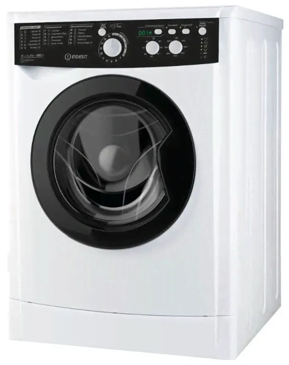 Стиральная машина Indesit EWSD 51031 BK CIS белый, 5кг, 1000об/мин