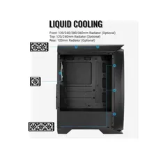 Корпус AeroCool Aero One Frost-G-BK-v1 (ACCM-PB17043.11) черный